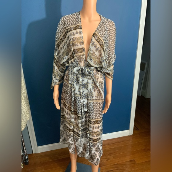 Express Multicolor Patterned Dress - Picture 1 of 6
